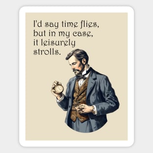 Timeless Dapper Stroll Magnet